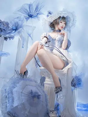 面饼仙儿 - 碧蓝航线 柴郡 礼服_17