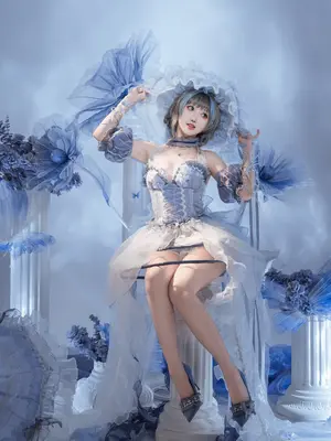 面饼仙儿 - 碧蓝航线 柴郡 礼服_13