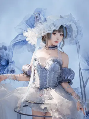 面饼仙儿 - 碧蓝航线 柴郡 礼服_02