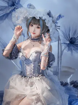 面饼仙儿 - 碧蓝航线 柴郡 礼服_09