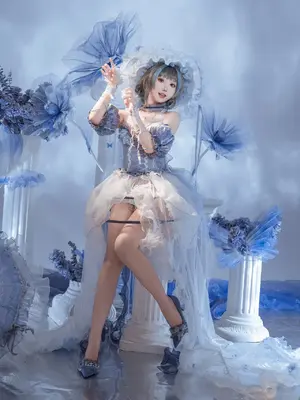 面饼仙儿 - 碧蓝航线 柴郡 礼服_10
