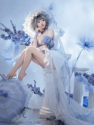 面饼仙儿 - 碧蓝航线 柴郡 礼服_18