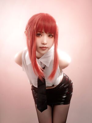 HornyCos - Red-Haired Petite Beauty Cosplays As Chainsaw Man Makima (Patreon)_66