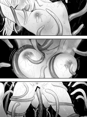 [ぱ～みっしょん (ざんどろ)] 実験室から脱走した異形の触手神話生物に捕食されたり繁殖相手にさせられるお話_10