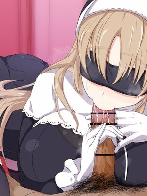 [semikara] ノリノリで目隠しクイズに挑戦するclaさん (シスター・クレア) [中国翻訳]_23