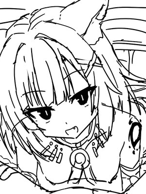 [空色れん] 環様【1】おくちで…♡_環様1_おくち_1大ラフ