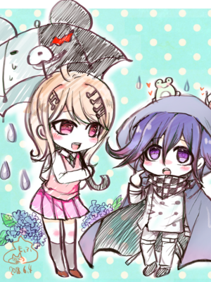 [もふ緒 ] kokichi ouma×kaede akamatsu_46_illust_70178023_20241209_182923