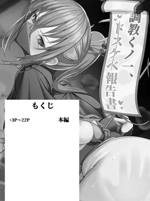 [乃々木式 (乃々木)] 調教くノ一、ドスケベ報告書_02