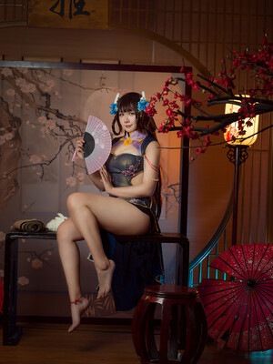 麻花麻花酱 – 比睿旗袍_31