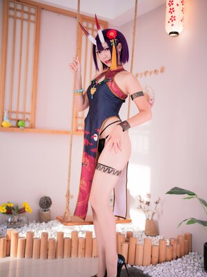 Money冷冷 NO.023 酒吞高腰旗袍_19 - cosergirl.com_結果