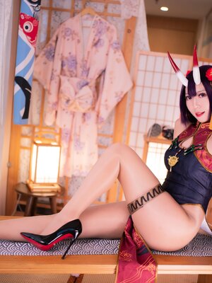 Money冷冷 NO.023 酒吞高腰旗袍_27 - cosergirl.com_結果