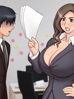 [逝印乳業 (逝印)] パワハラ女上司に出張先の旅館でブチ切れお仕置きエッチ!!_117