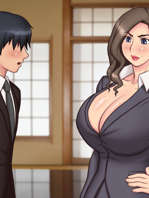 [逝印乳業 (逝印)] パワハラ女上司に出張先の旅館でブチ切れお仕置きエッチ!!_123