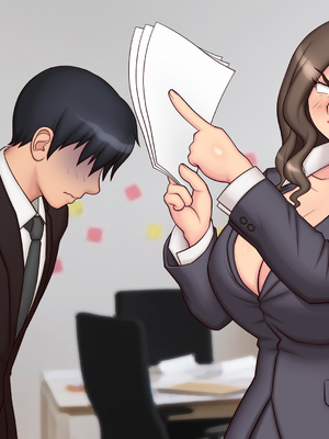 [逝印乳業 (逝印)] パワハラ女上司に出張先の旅館でブチ切れお仕置きエッチ!!_118