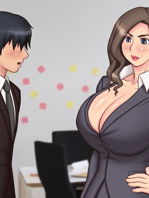 [逝印乳業 (逝印)] パワハラ女上司に出張先の旅館でブチ切れお仕置きエッチ!!_115