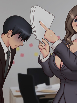 [逝印乳業 (逝印)] パワハラ女上司に出張先の旅館でブチ切れお仕置きエッチ!!_119