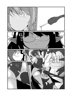 [リリウム共和国 (しまかわ)] 仲良し魔法少女コンビは悪魔の手によりふたなり友情崩壊。_36