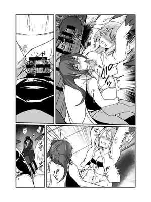 [リリウム共和国 (しまかわ)] 仲良し魔法少女コンビは悪魔の手によりふたなり友情崩壊。_49