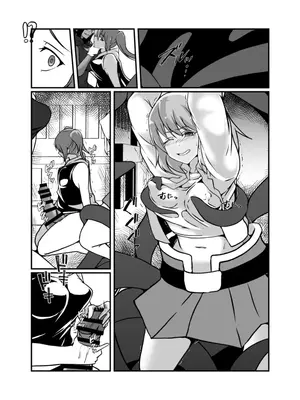 [リリウム共和国 (しまかわ)] 仲良し魔法少女コンビは悪魔の手によりふたなり友情崩壊。_47