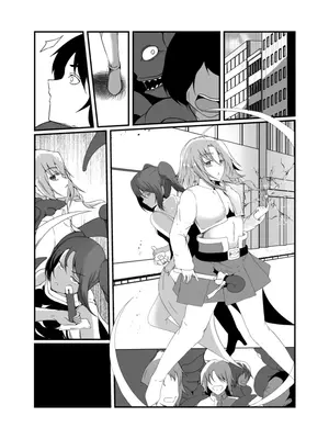 [リリウム共和国 (しまかわ)] 仲良し魔法少女コンビは悪魔の手によりふたなり友情崩壊。_30