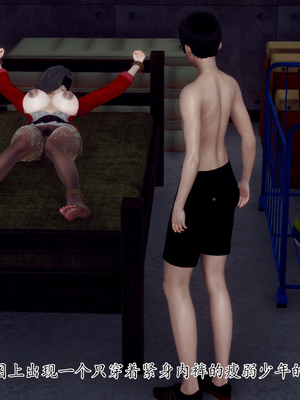 [3D]妈妈和未婚妻沦为小男孩的肉便器_029
