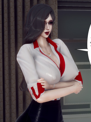[3D]妈妈和未婚妻沦为小男孩的肉便器_079