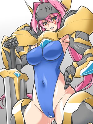 [Pixiv] ぉとぉ_女騎士ハイグレ002 オリジナルサイズ