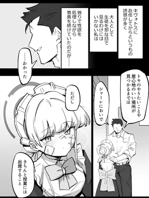 [なまこぷろだくしょん (勝利の雄牛レイ)] 弊シャーレのメイドは噓喘ぎが上手い (ブルーアーカイブ) [DL版]_04