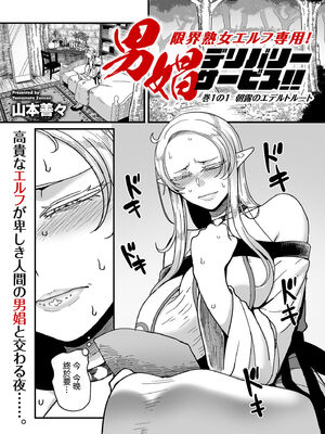 [山本善々] 限界熟女エルフ専用! 男娼デリバリーサービス!! _巻1の1~6 [DL版][中国翻訳][薄碼]_002