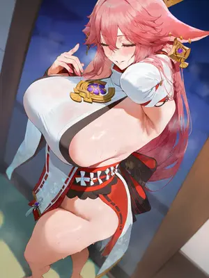 Moriaaa -八重神子[AI Generated]_020_16