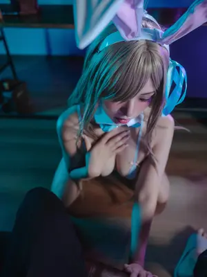 [懵懵懵白日梦] 一之濑明日奈 兔女郎_33