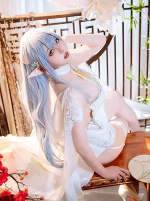 [Natsuko夏夏子] 碧蓝航线 阿尔比恩旗袍_34