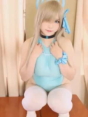 雪菜 - 競泳水着アスナ_15