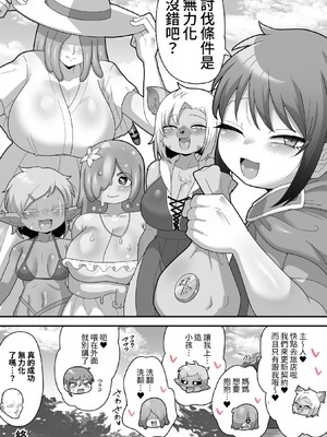 [脱穀機動隊 S.A.C (脱穀次郎)] 中出しされるのが条件のテイム能力!ふたなり魔物に犯されまくって天下取る(泣)｜被中出才能使用的馴服能力!不斷地被扶他魔物侵犯就能稱霸天下学园之王治大人 [中国翻訳]_84