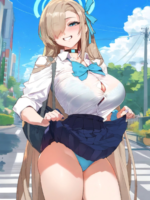 [推しは汚ヤジに抱かれてる] 一之瀬アスナ_120270382_p3