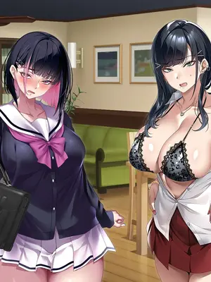 [アイチルワークス (林チェリー)] 連れ子の黒髪ギャルをお父さんが孕ませた話_0525