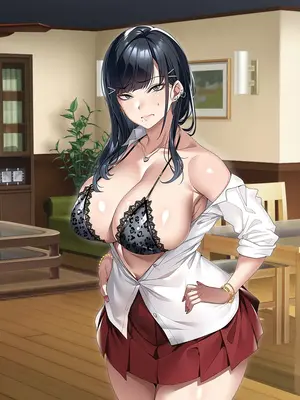 [アイチルワークス (林チェリー)] 連れ子の黒髪ギャルをお父さんが孕ませた話_0761