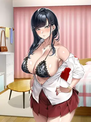 [アイチルワークス (林チェリー)] 連れ子の黒髪ギャルをお父さんが孕ませた話_0686