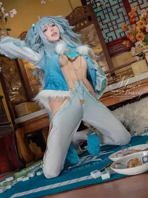 咬一口兔娘(Yiko湿润兔) 芙洛伦_07