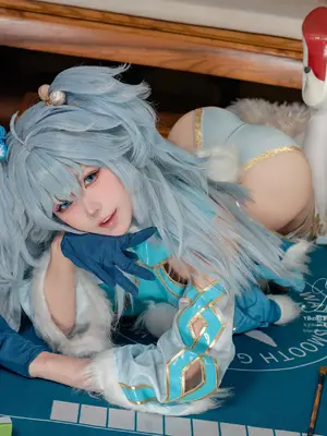 咬一口兔娘(Yiko湿润兔) 芙洛伦_05