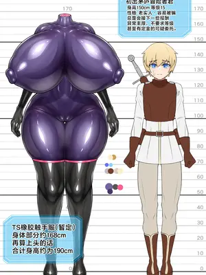 [おひつじ] TSラバースーツを着るやつ｜穿着乳胶服TS的冒险者 [可乐不咕鸟联合汉化]_07