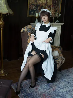 yuuhui玉汇 - NO.091 女仆游戏_011