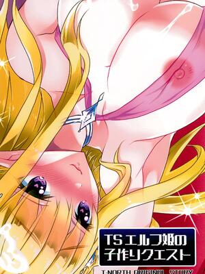 (コミティア140) [T-NORTH (松本ミトヒ。)] TSエルフ姫の子作りクエスト [瑞树汉化组]_29