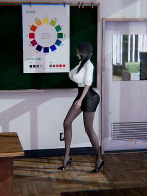 [宫本大哥] 教师妈妈很淫荡之奸淫美母01-17_0009