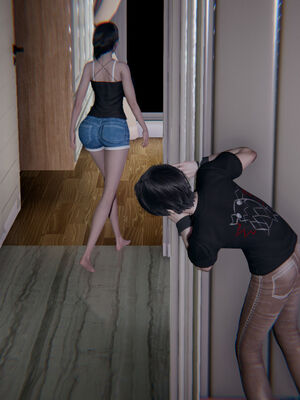 [宫本大哥] 教师妈妈很淫荡之奸淫美母01-17_0079