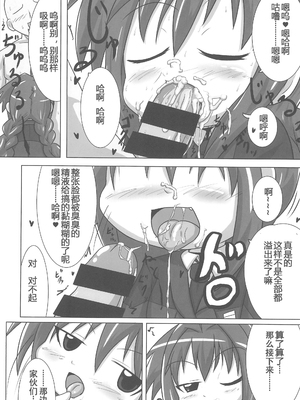 (C85) [峠峰 (ふじこ)] ひーとしーかー (魔法少女リリカルなのは) [RX-78-2赞助+张佳乐个人汉化]_11