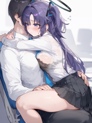 [gray] Hayase Yuuka 1(Blue Archive)[patreon] [AI Generated]_22