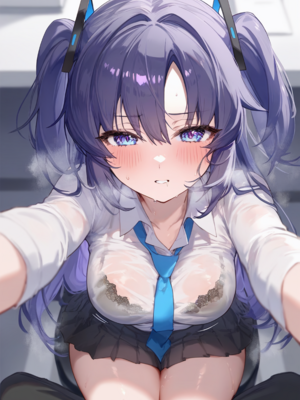 [gray] Hayase Yuuka 1(Blue Archive)[patreon] [AI Generated]_26