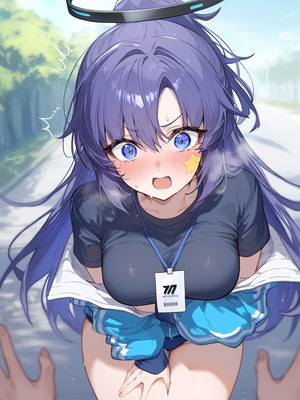 [gray] Hayase Yuuka 2(Blue Archive)[patreon] [AI Generated]_22