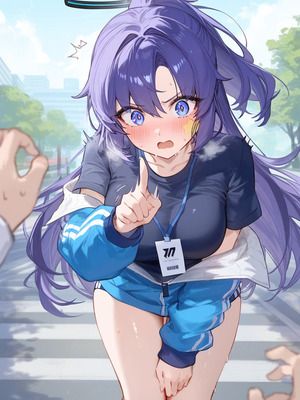 [gray] Hayase Yuuka 2(Blue Archive)[patreon] [AI Generated]_23